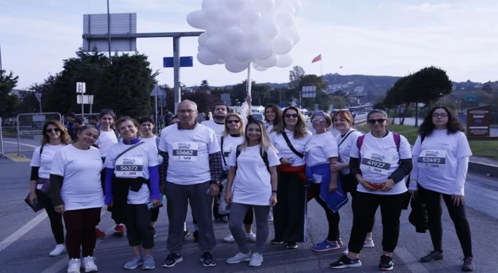 İstanbul Maratonu’nda MS hastaları için koştu