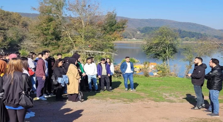 Sakarya’daki turizm öğrencileri şehiri keşfediyor