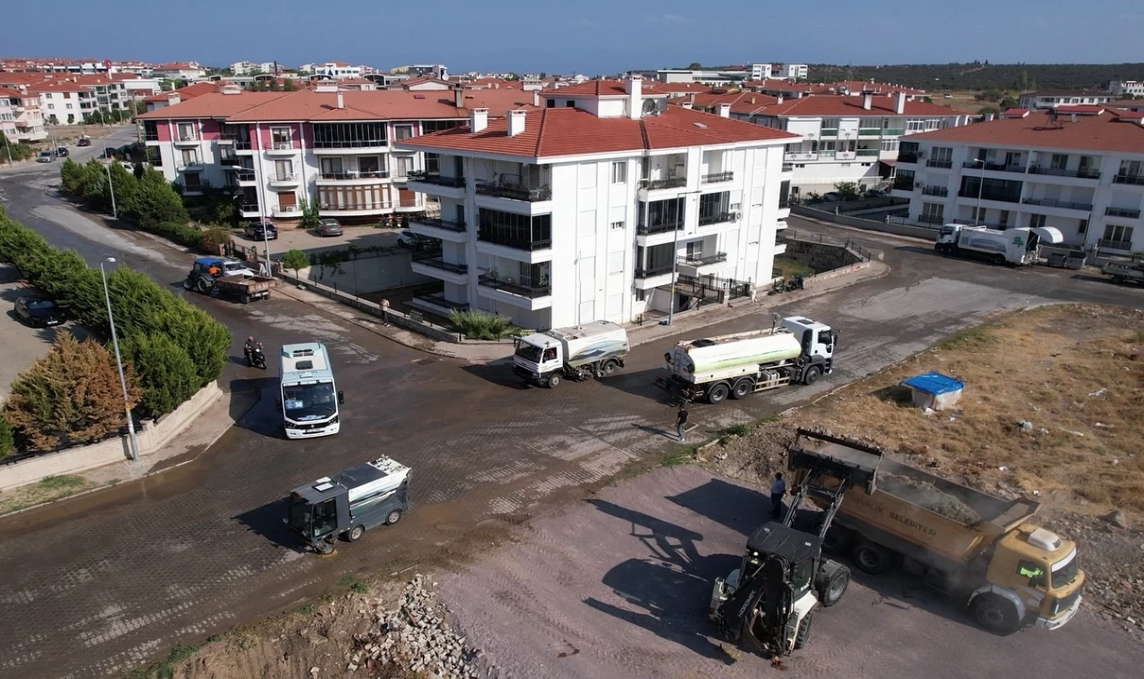 Ayvalık’ta bölgesel detaylı temizlik