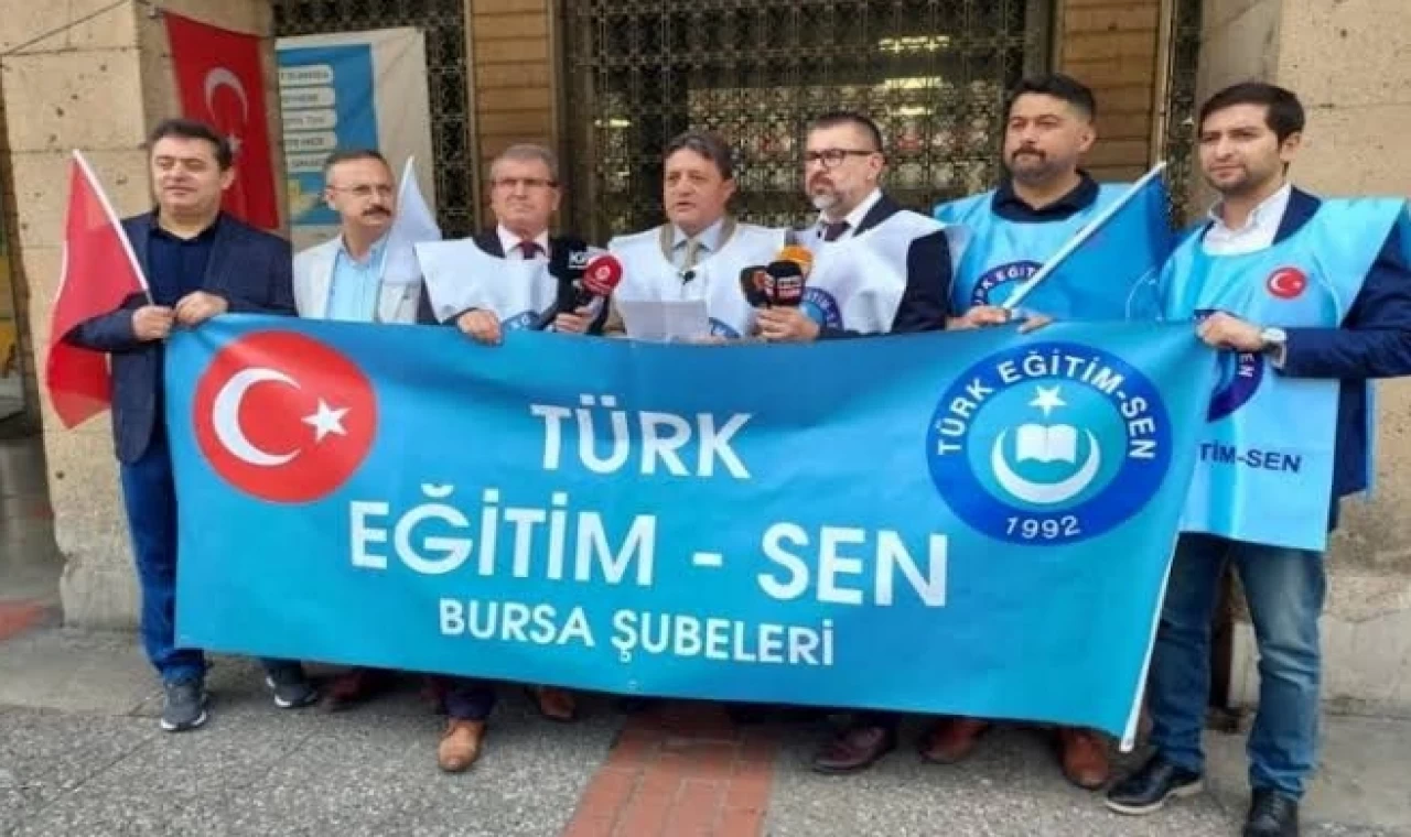 Bursa’da Türk Eğitim Sen şubelerinden Valiliğe ’ders saati’ çağrısı