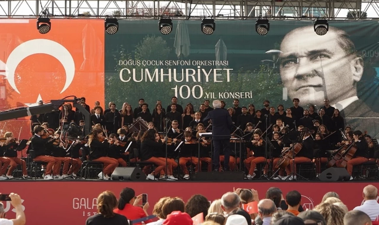 Doğuş Çocuk Senfoni Orkestrası Cumhuriyet’e hazırlanıyor