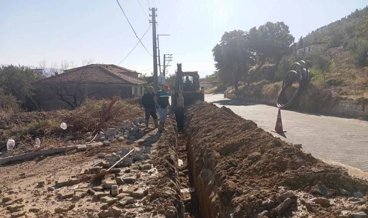 Manisa’da bir bölgeye daha sağlıklı ve kesintisiz içme suyu hattı