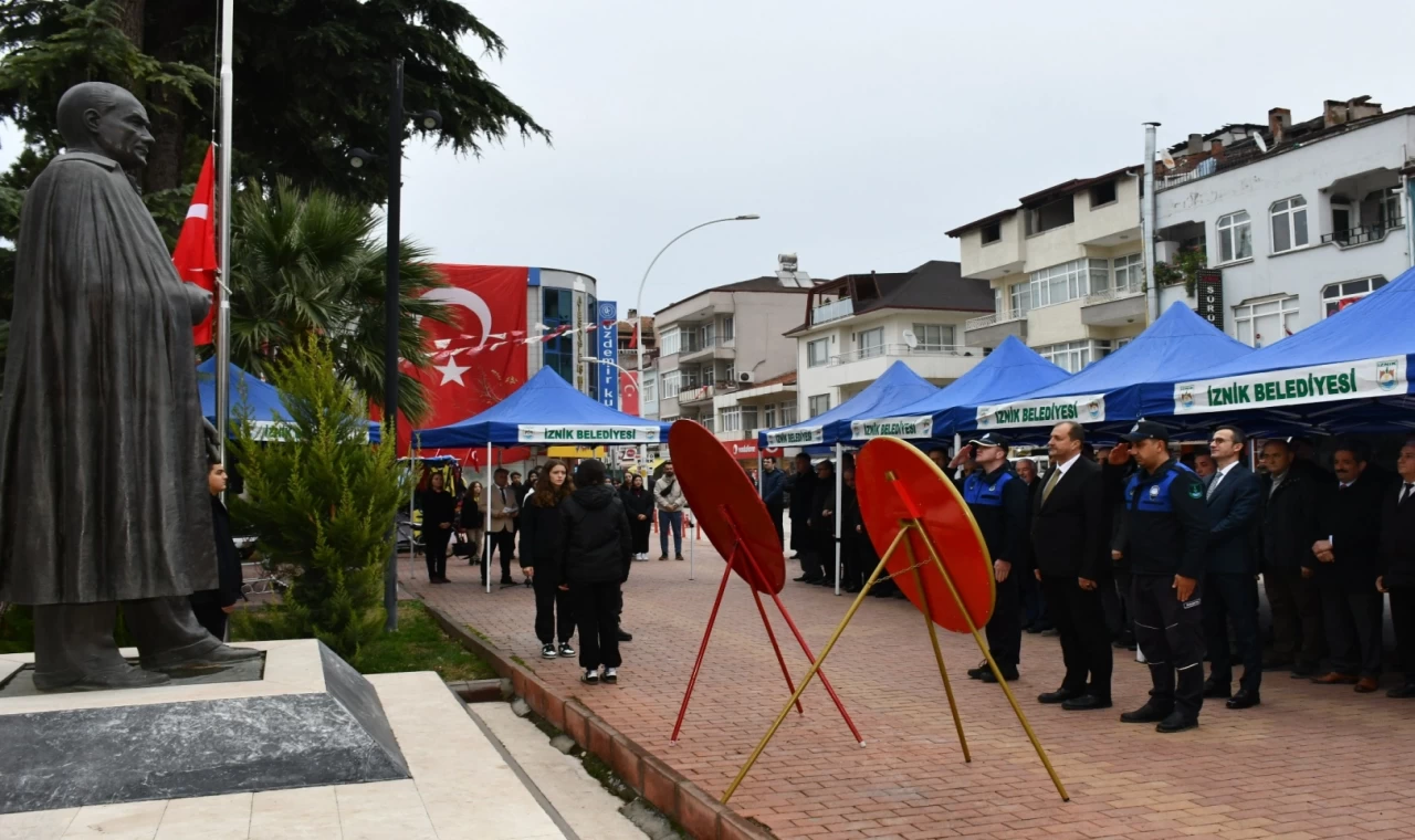 Bursa İznik’te işgalden kurtuluşun yıl dönümü kutlandı