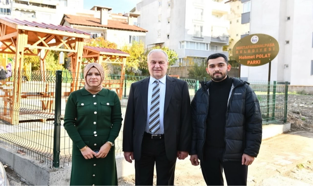 Bursa Mustafakemalpaşa’ya yeni park