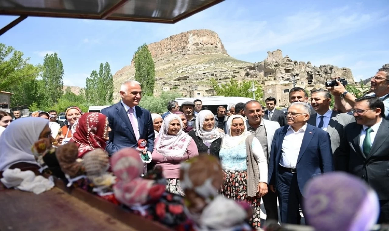 Kayseri’nin doğal cevherleri dünyaya tanıtılıyor