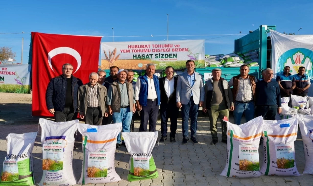 Manisa’da 564 ton tohum üreticilere ulaştı