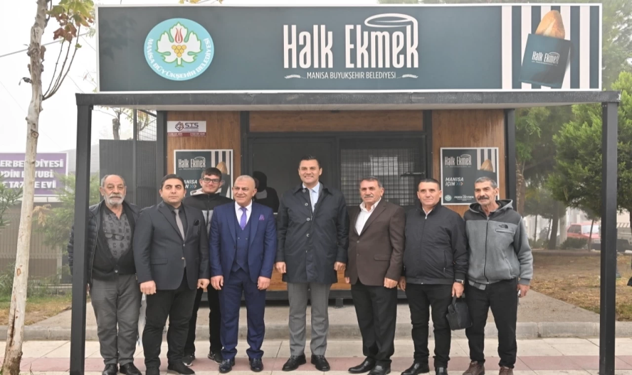 Manisa’da yeni Halk Ekmek büfesi