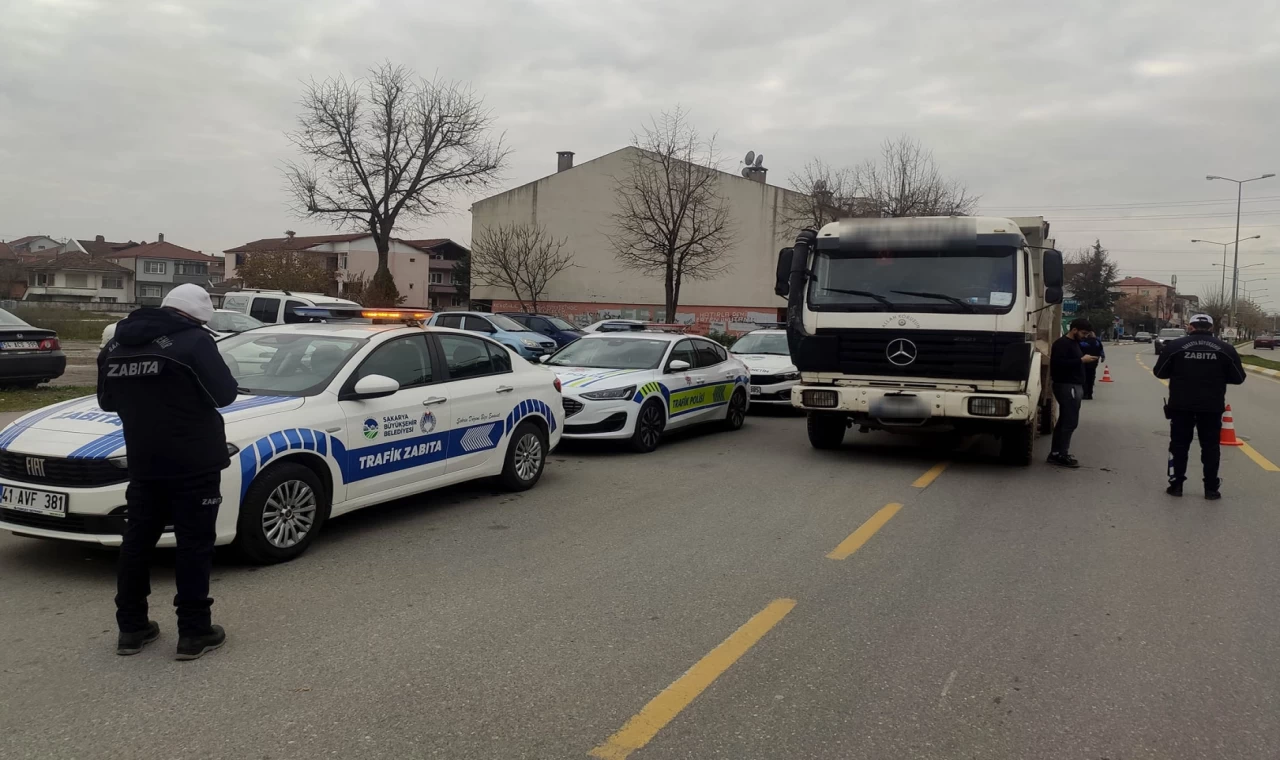 Sakarya’da ’ağır tonajlı’ denetim