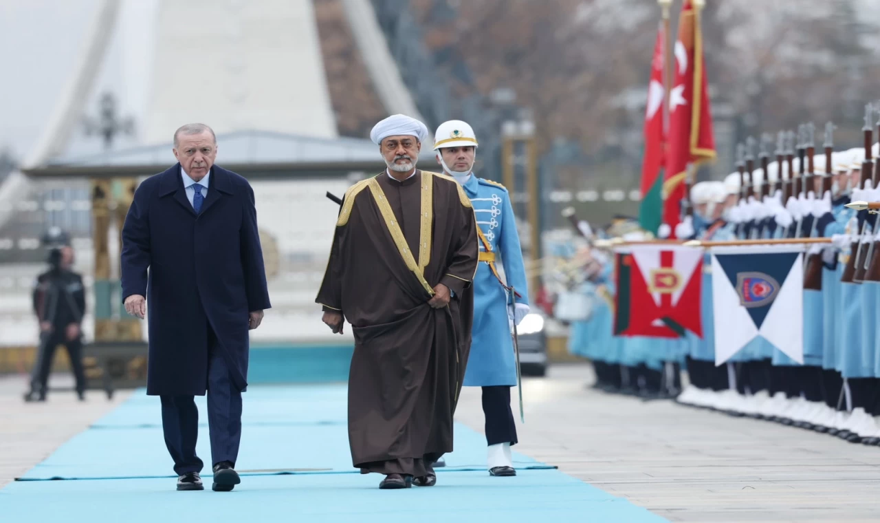 Umman Sultanı Ankara’da