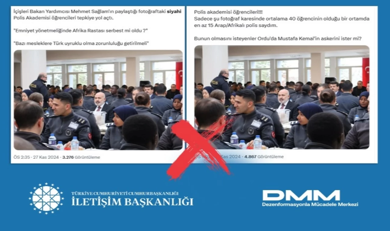 Yabancı uyruklular polis mi yapılıyor? Açıklama Dezenformasyon’dan geldi!