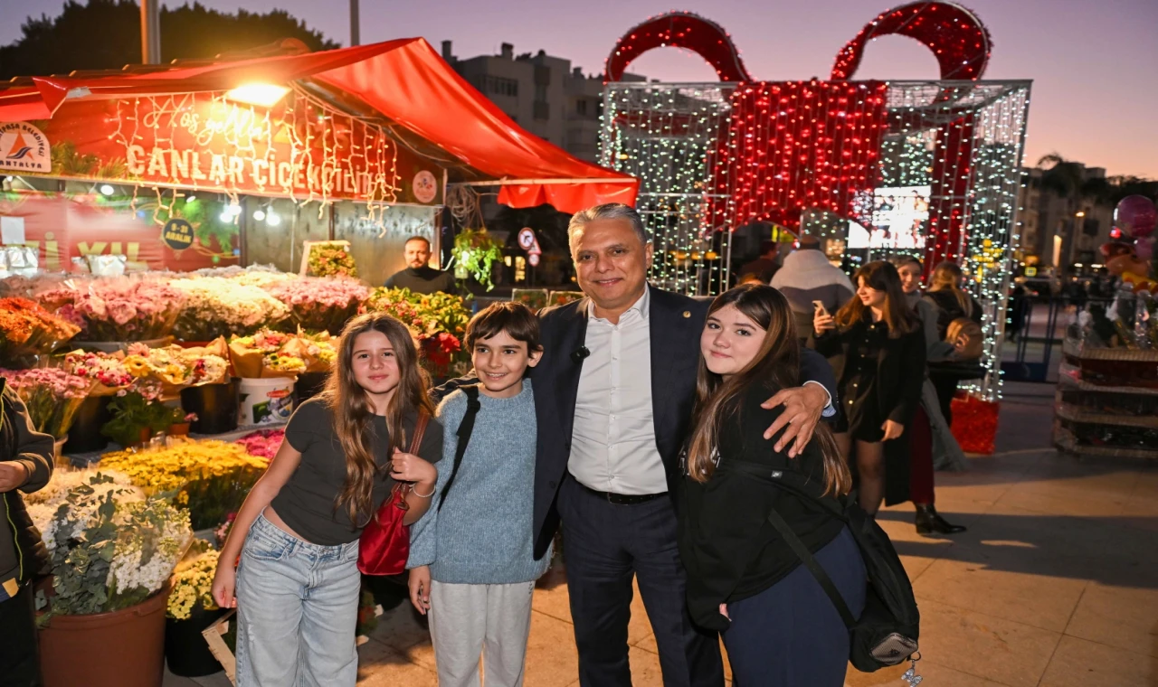 Antalya Muratpaşa’da yeni yıl heyecanı