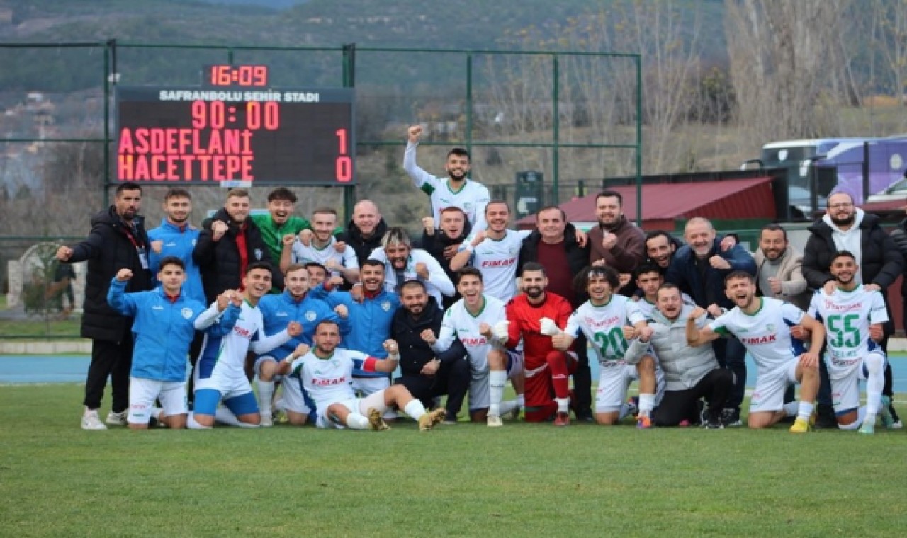 ASD Yapı Eflanispor, Berk Can’ın golüyle maçı kazandı