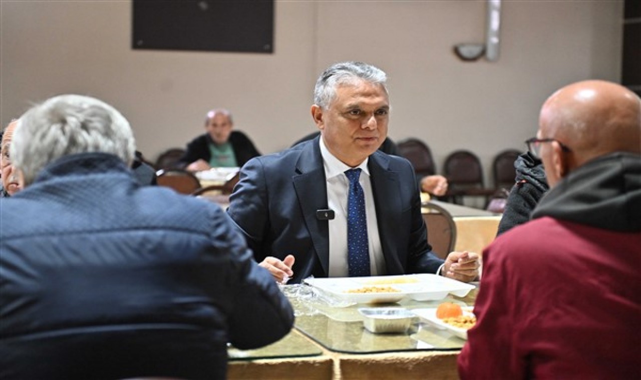 Başkan Uysal’dan belediyenin aşevine ziyaret