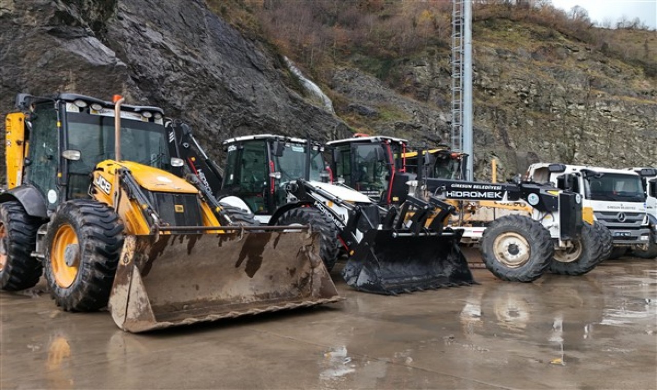 Giresun Belediyesi, beklenen kar yağışı için hazırlıklarını tamamladı