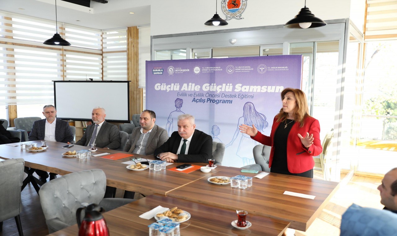 “Güçlü Aile Güçlü Samsun” projesi hayata geçti