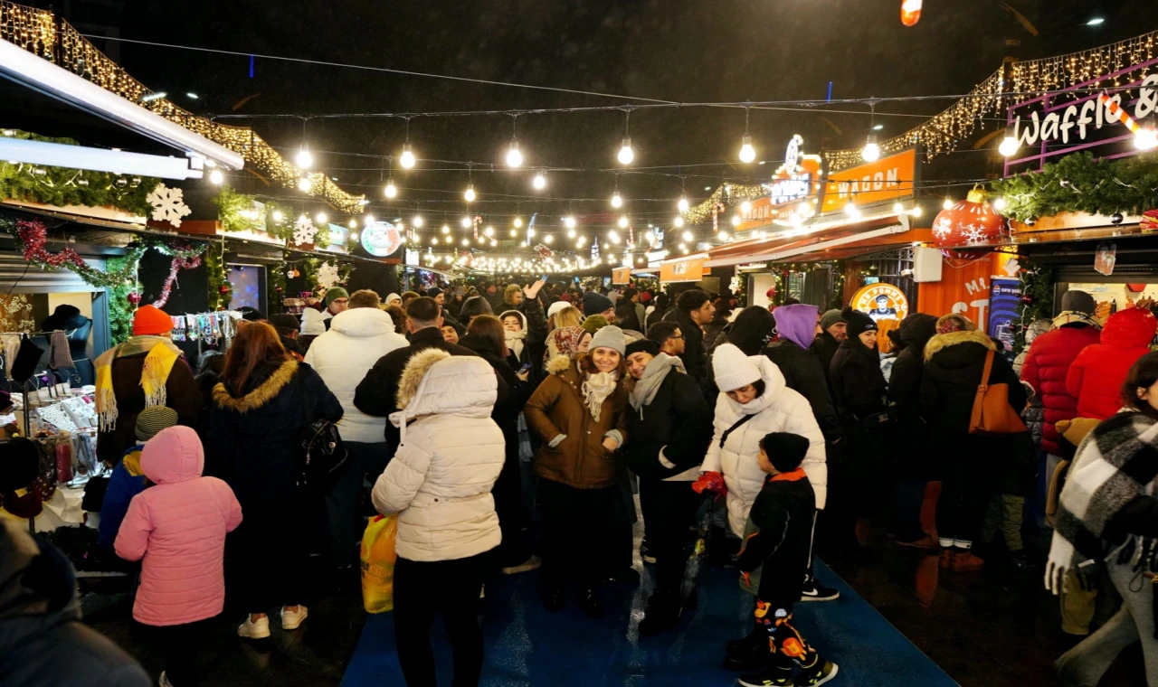 İstanbul Beylikdüzü’nde kış festivaline ilgi büyük