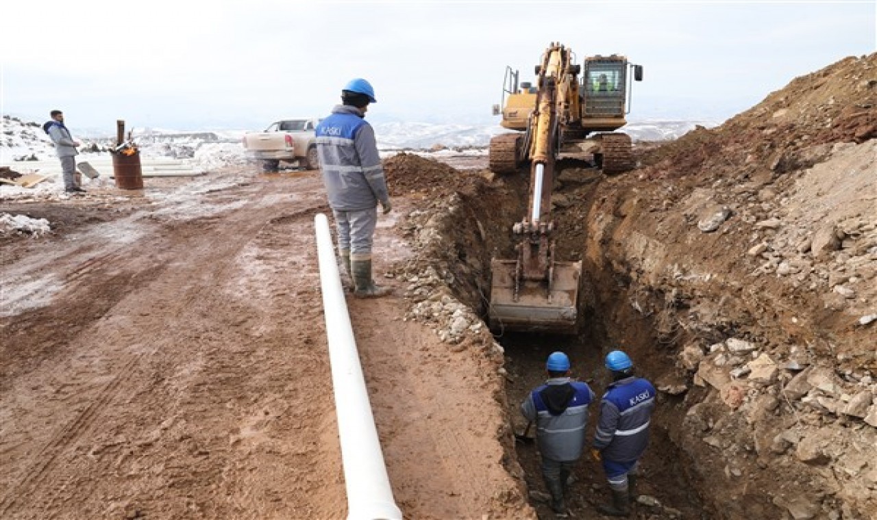 KASKİ’den Yahyalı ilçesine 4 milyon 150 bin TL içme suyu yatırımı