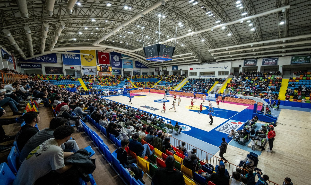 Konya Büyükşehir Belediyespor, Gaziantep Basketbol’u mağlup etti