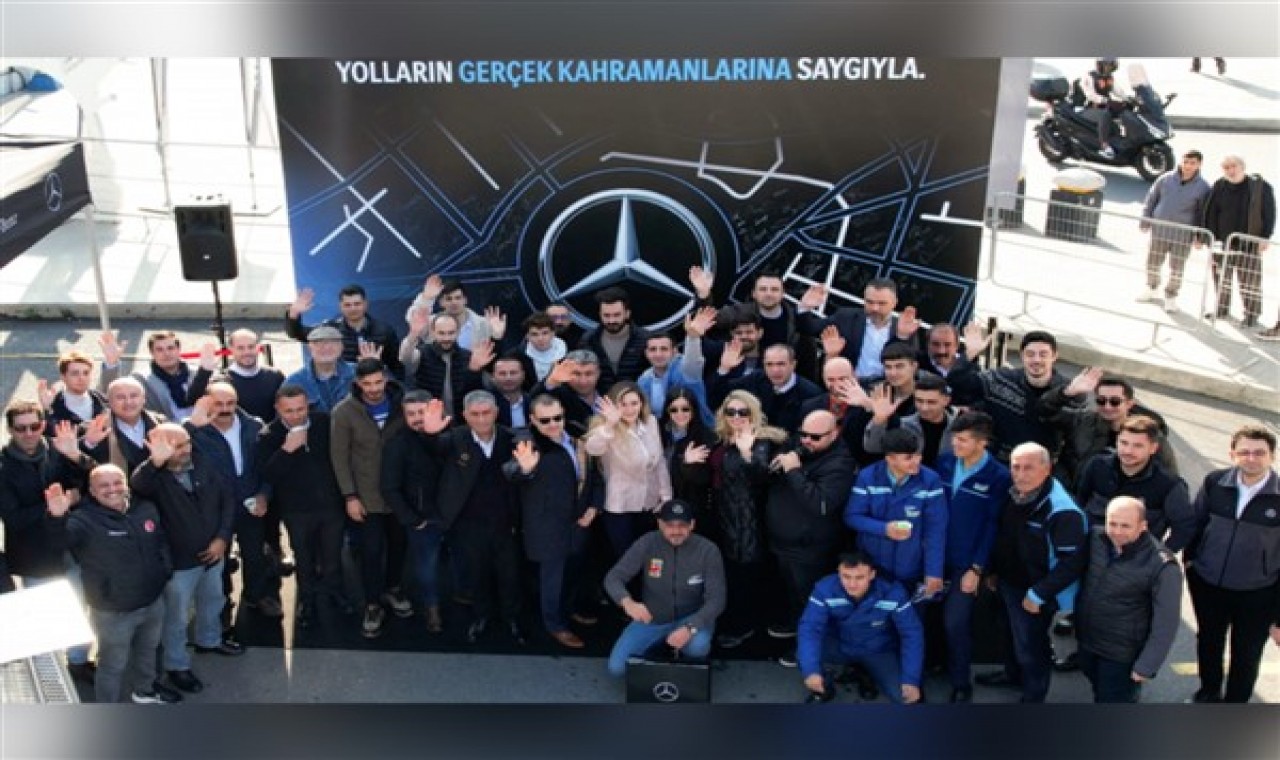 Mercedes-Benz Türk, Dünya Şoförler Günü’nü kutladı