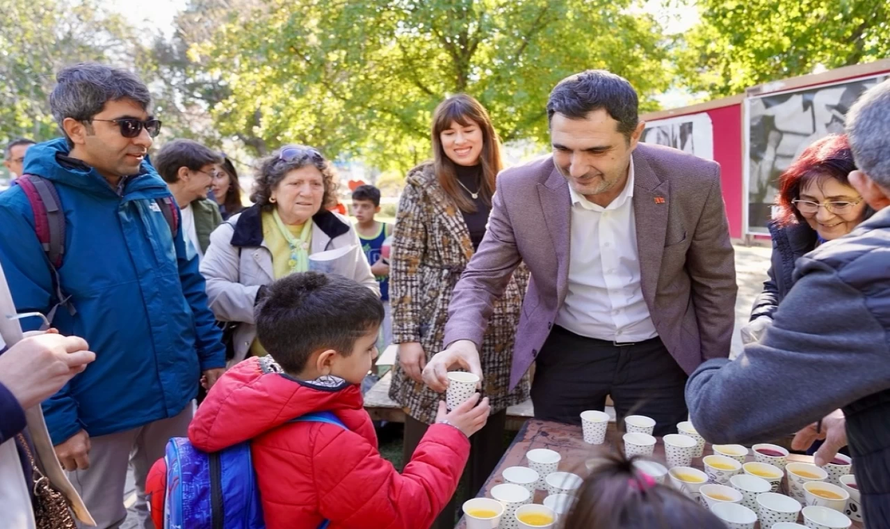 Muğla Ortaca’da Başkan Tezcan Yerli Malı etkinliğine katıldı