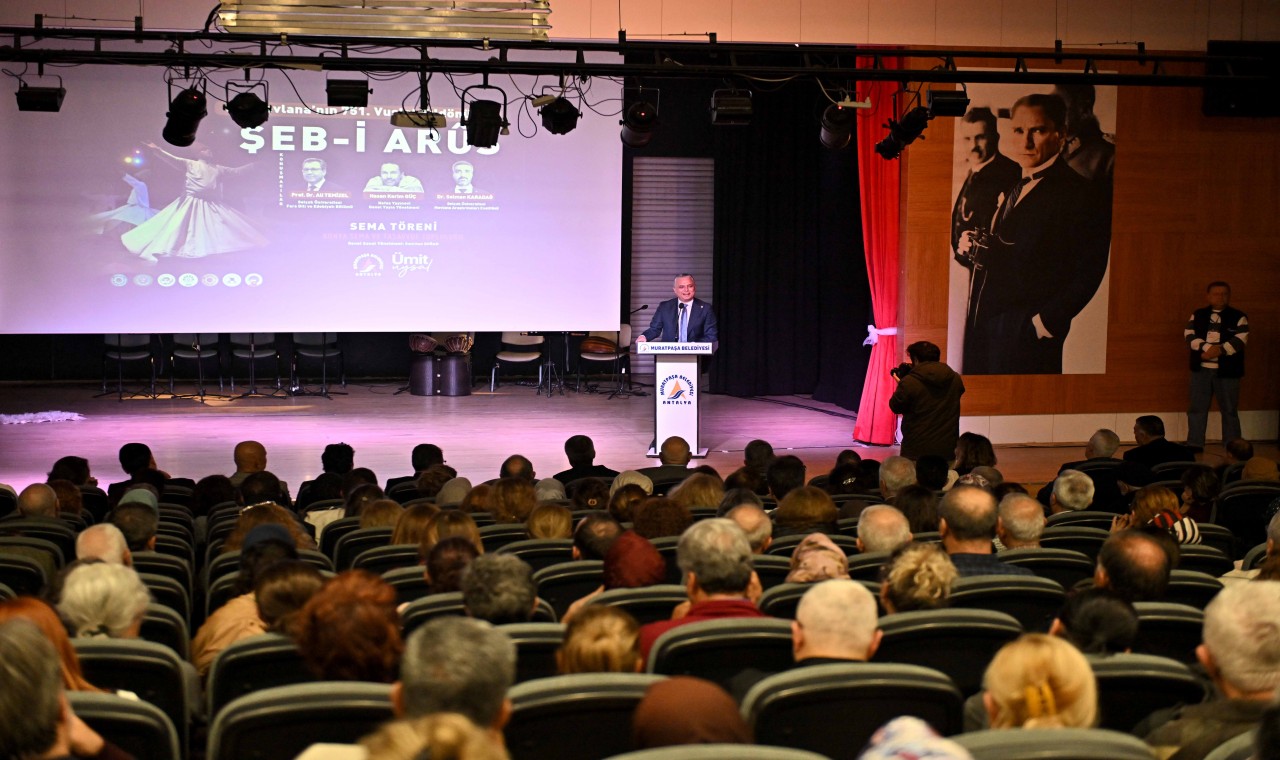 Muratpaşa’da Şeb-i Arus Töreni düzenlendi