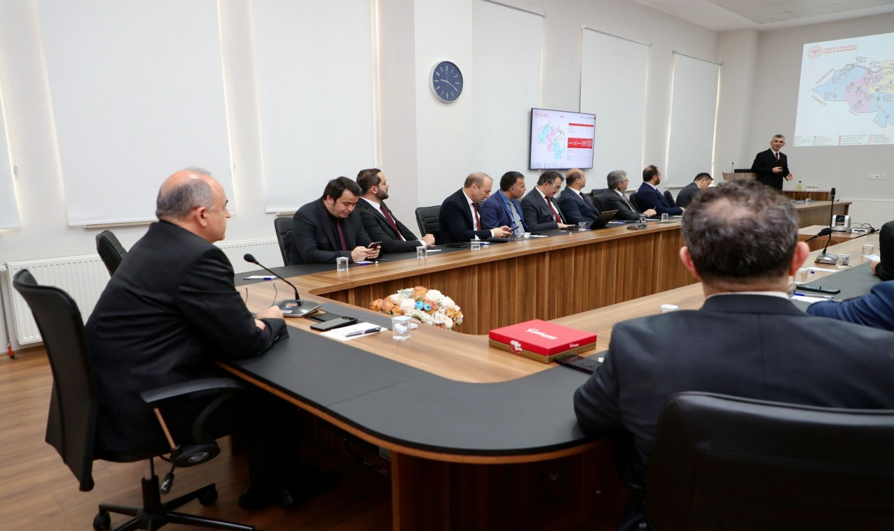 Ordu’da yürütülen sağlık hizmetleri değerlendirildi