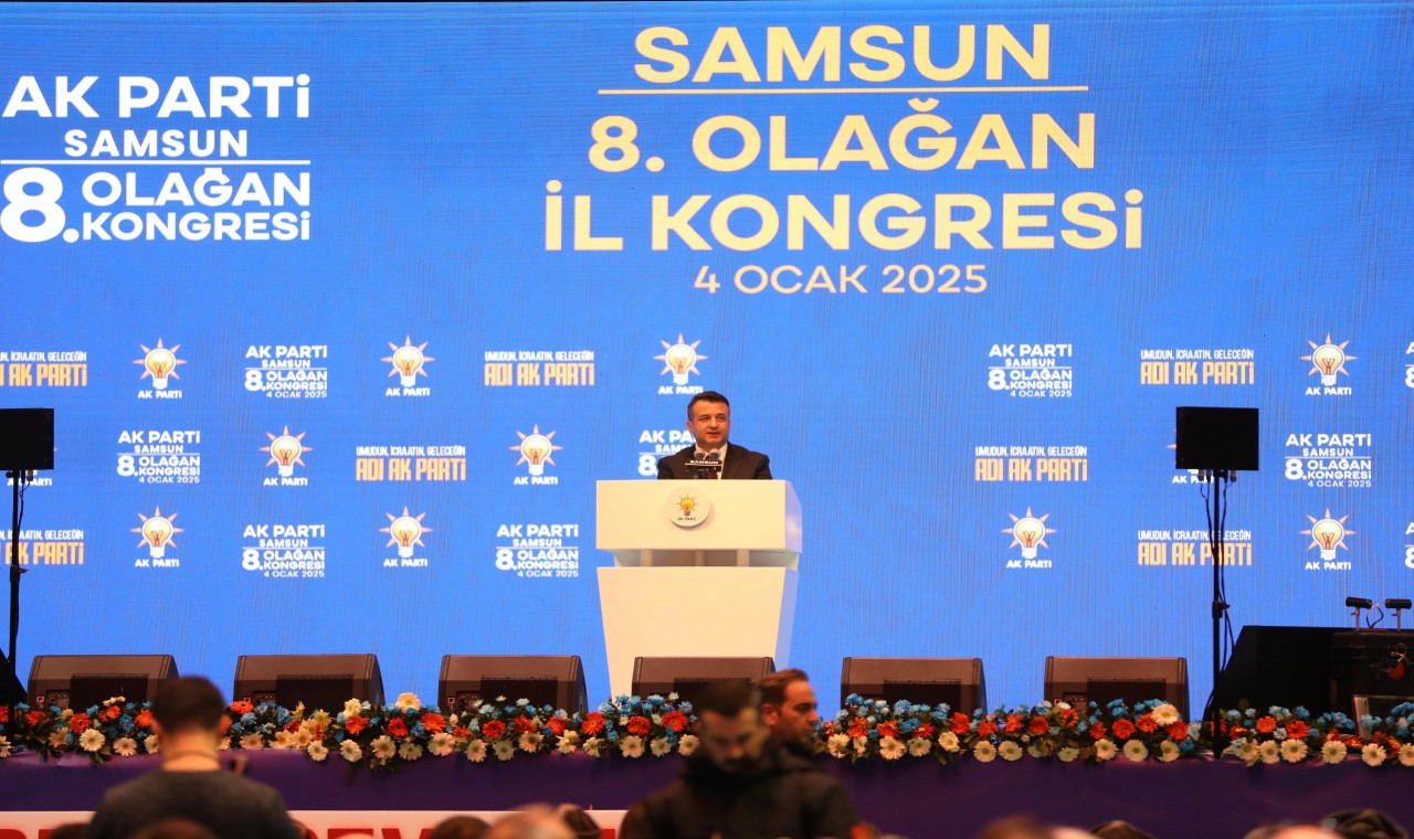 Başkan Doğan, AK Parti Samsun 8.Olağan İl Kongresine katıldı