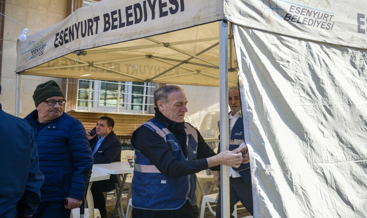 Esenyurt Belediyesi’nden taziye hizmeti