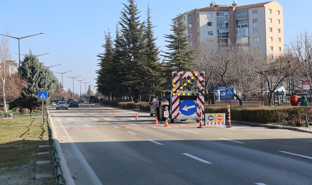 Eskişehir Büyükşehir Belediyesi ekipleri, budama çalışmalarına devam ediyor