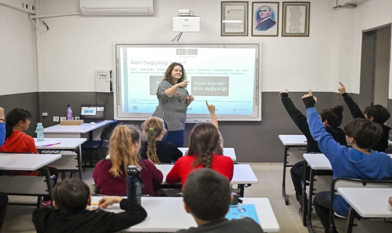 İzmir’de miniklere iklim eğitimi