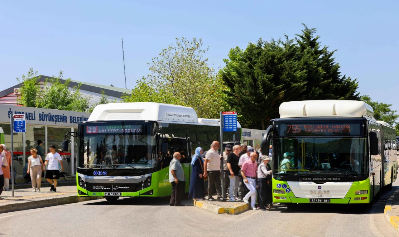 Kocaeli’nin otobüsleri 51 milyon yolcu taşıdı