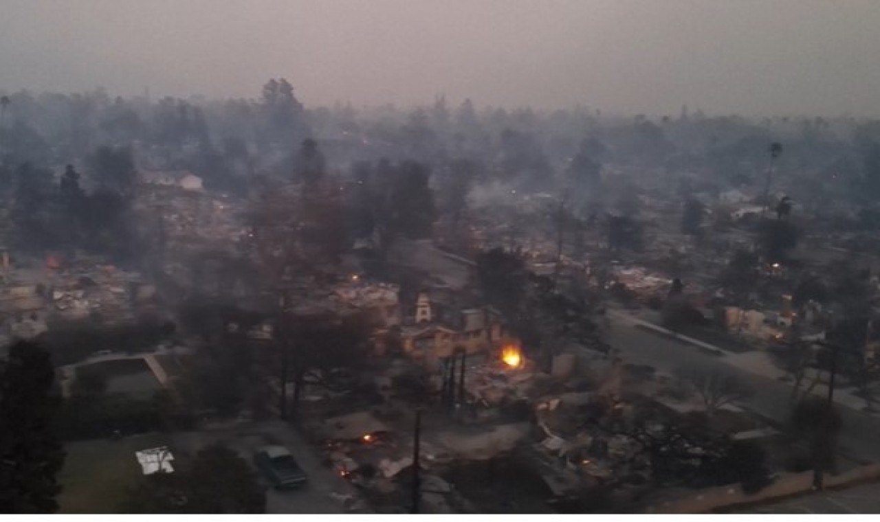 Los Angeles’da dört orman yangını hala devam ediyor