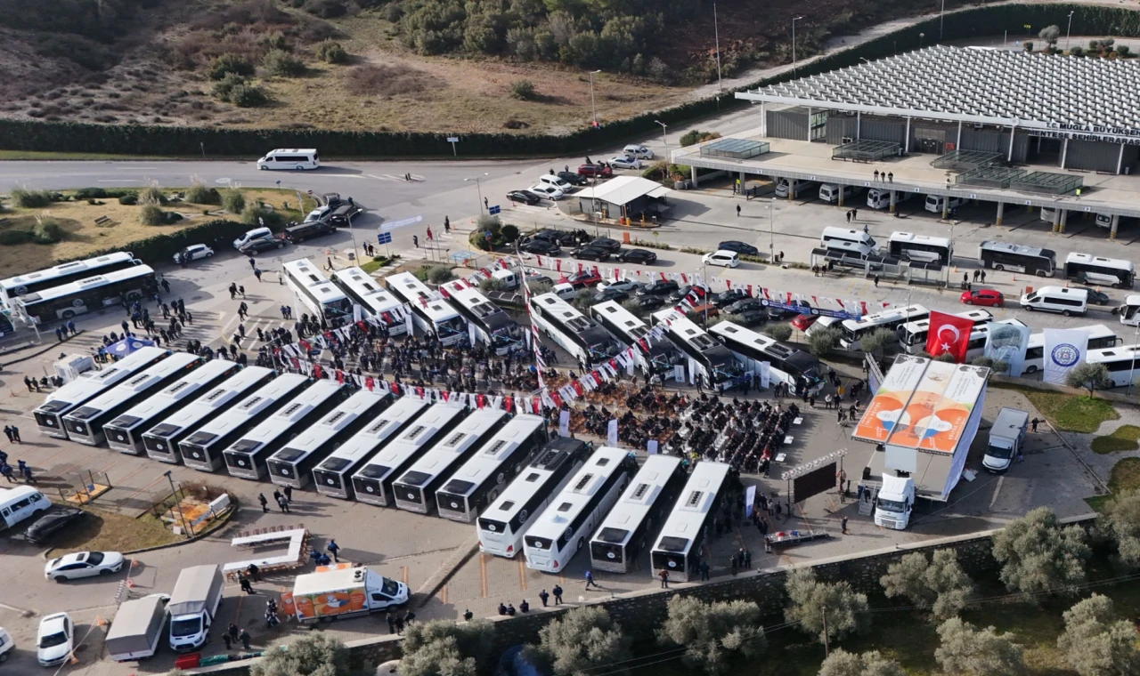 Muğla’nın araç filosunu gençleşiyor... 35 yeni otobüs daha hizmette