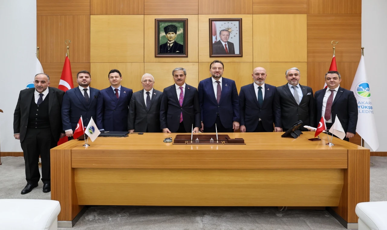 Sakarya’da Başkan Alemdar MÜSİAD Genel Başkanı’nı ağırladı