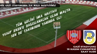 Nevşehir Gazi Stadyumu’nda anlamlı heyecan